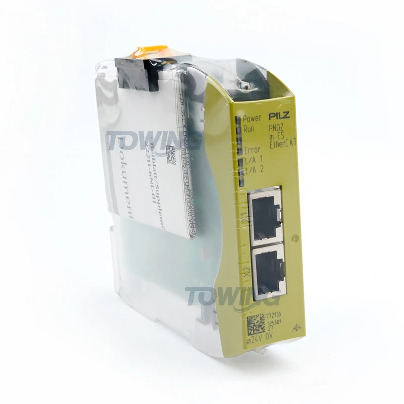 PILZe PN-OZ m ES EtherCAT 772138   Module de communication sécurisé