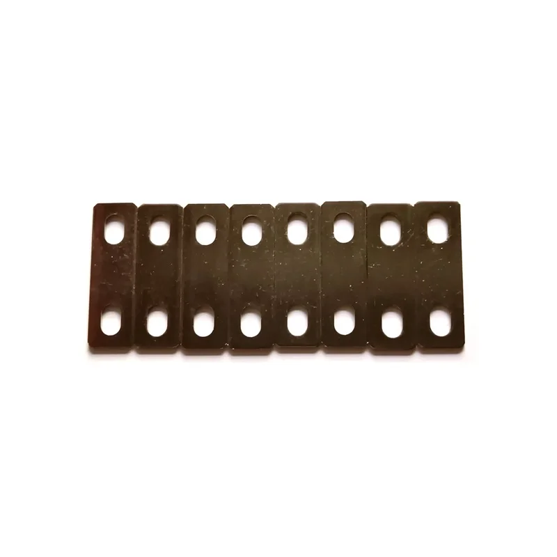 8pcs Pure Copper Nickel Plated 30mm Hole Central Pitch Clip Strap Connector Contact M6 For LiFePO4 Lithium Cells
