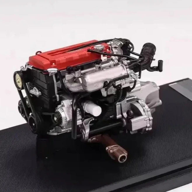 MH MOTORHELIX 1:18 Motor Afgewerkt Model R34 R35 S2000 EK9 FL5 FD2 AE86 W221 Standalone Motor Collectie Motor Auto Jongen Geschenken