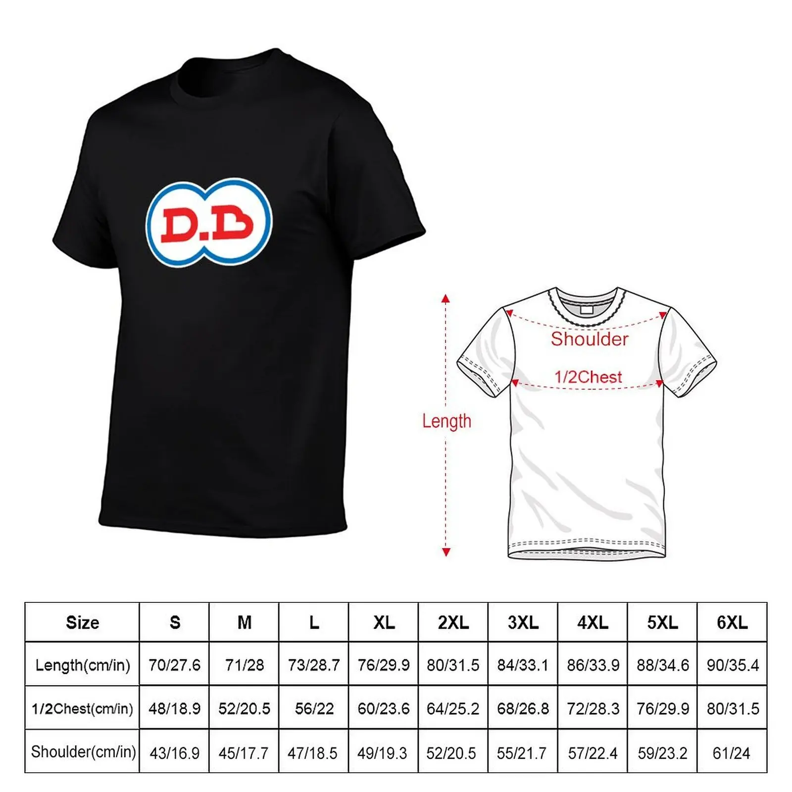 DB Panhard original emblem - colour print T-Shirt cute clothes graphic shirts Men's t-shirts