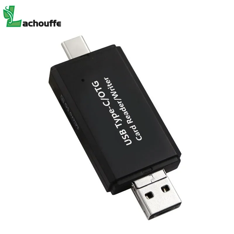 multi memory card  SD/TF OTG  Reader Micro Card Reader Adapter Type-C Micro USB SD Memory Card for Type C/Android/PC deveice