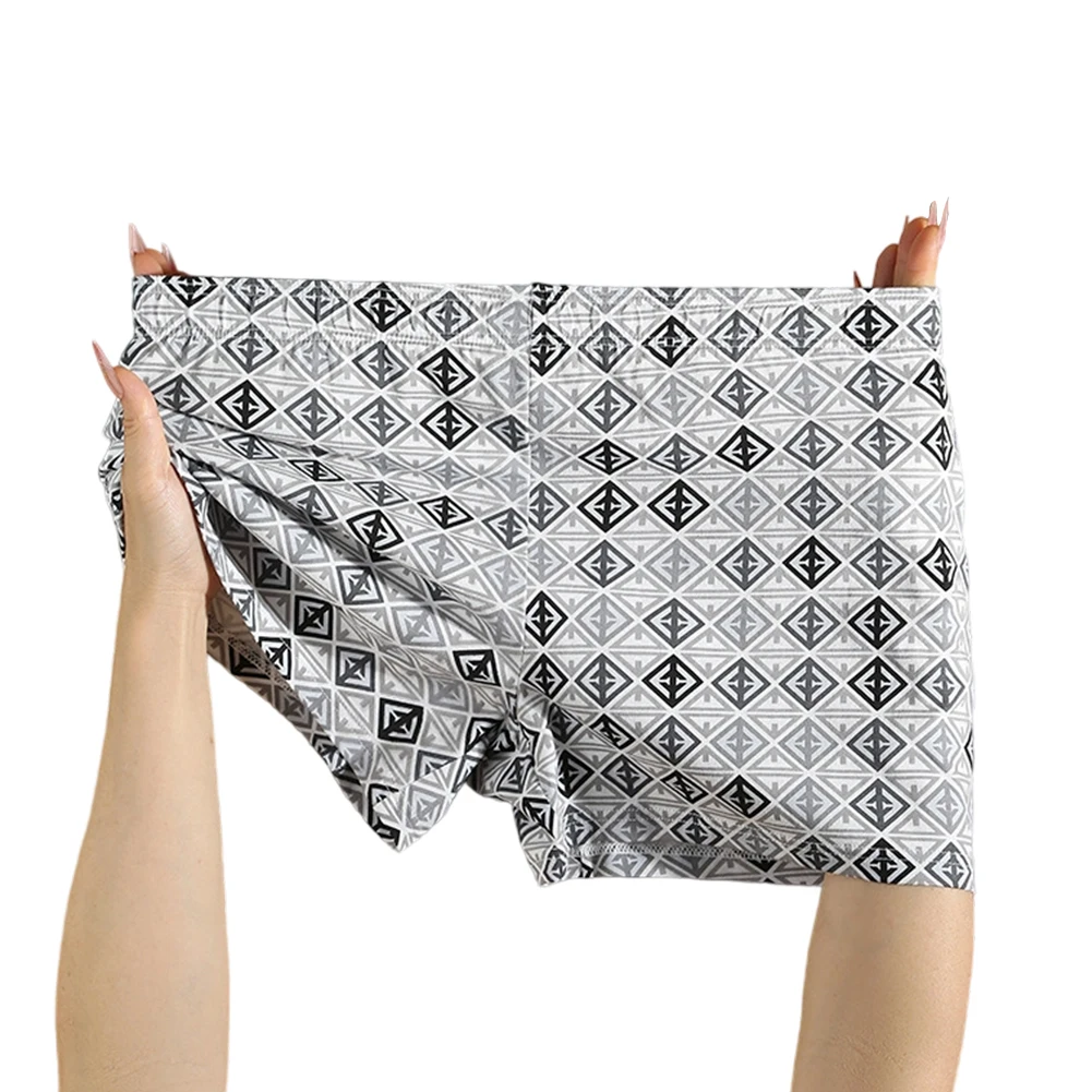 

Home Comfort L M Boxer Shorts Cotton Panties Breathable Fabric Casual Underwear Classic Style Elastic Waistband