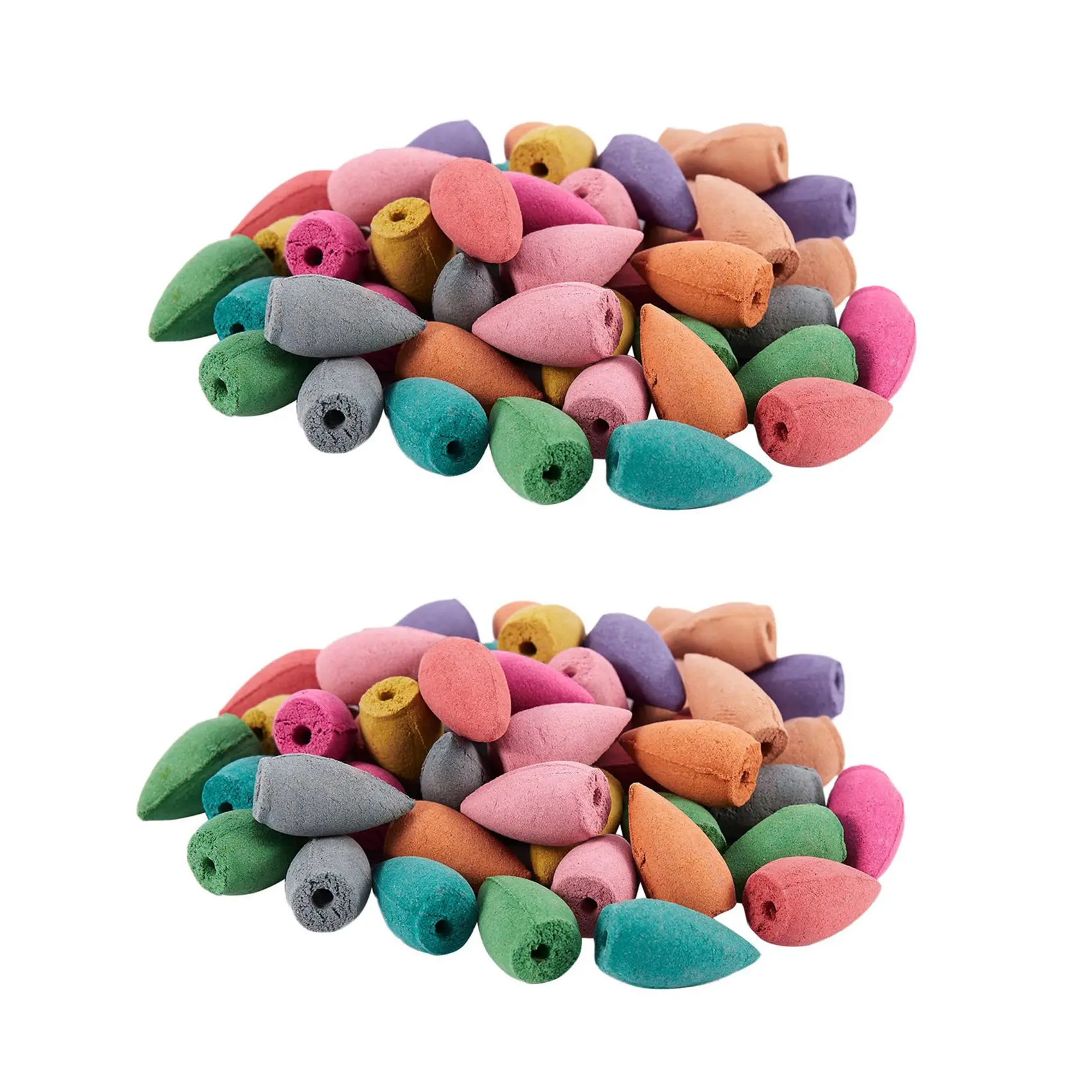 Y50A-100 Piece Natural Backflow Buddha Cone Incense Indoor Pagoda Jasmine Tower Sandalwood Agilawood Incenses Fragrant