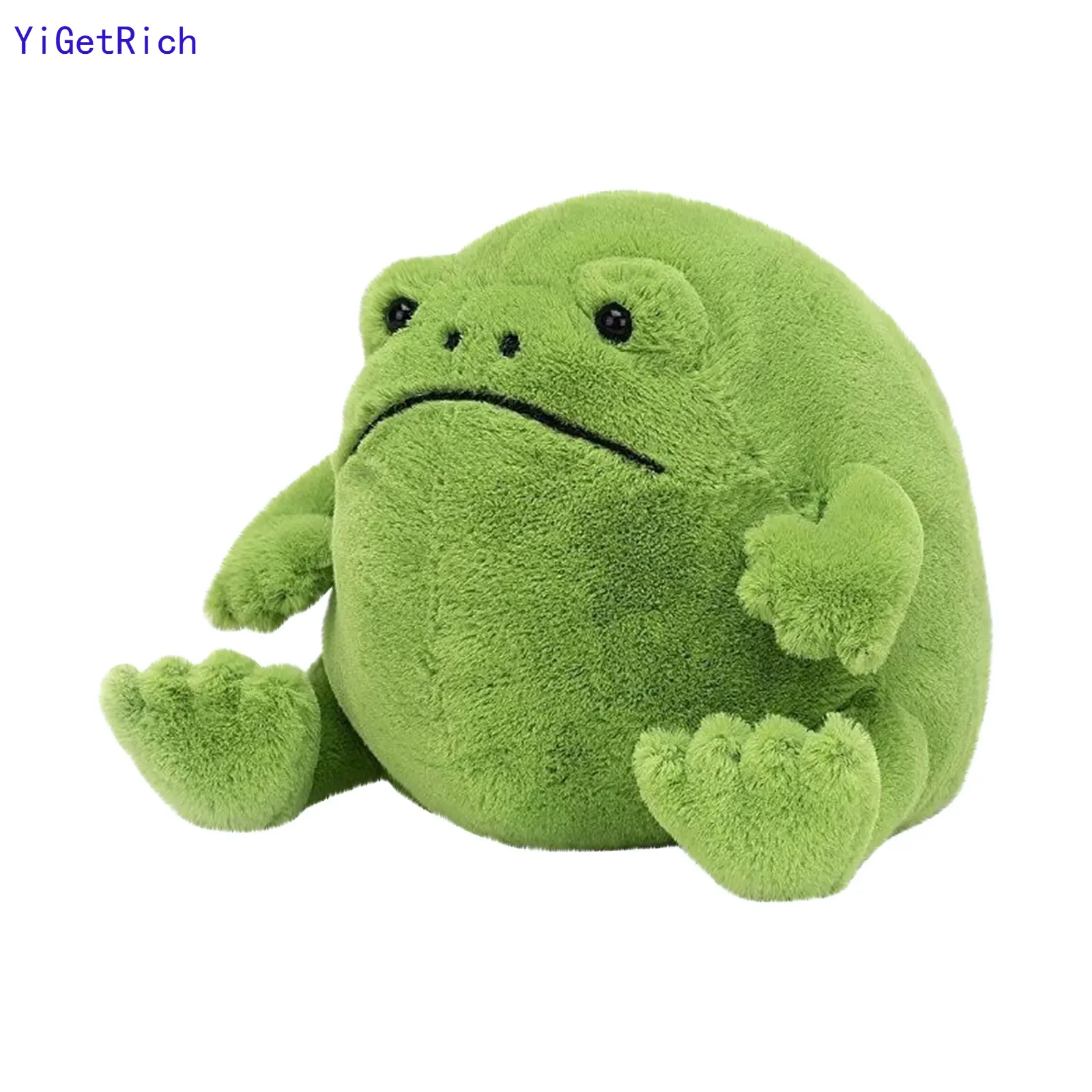 Jellycat Cute Pillow Green Frogs Plush Doll Strawberry Bear Doll Creative Toys Cartoon Shapes Children's Comfortable Dolls Gifts