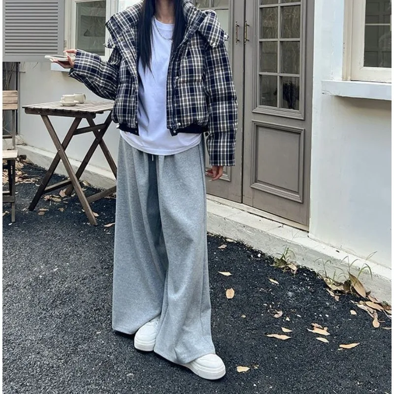 Korean-style Plaid Winter Cotton Coat 2025 Short Winter Petite New Thickened Warm Cotton Coat Outerwear