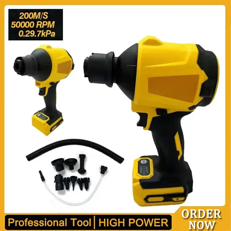 Подходит для Dewalt, бесщеточный аккумуляторный пылесборник, электрический пылесборник, ручной вентилятор для Dewalt, аккумулятор 20 В