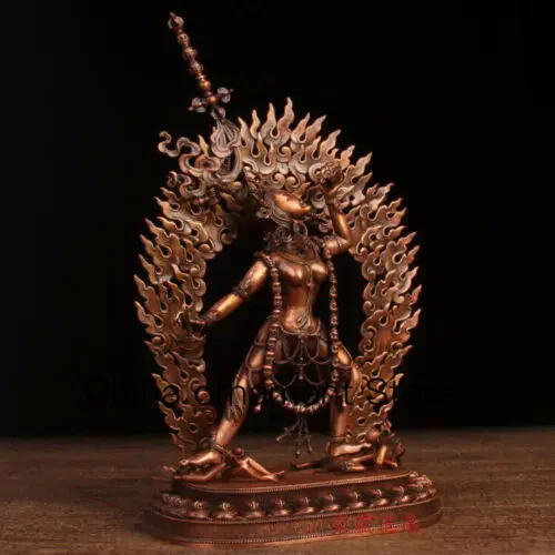 

10'' Tibet Naro kachod Vajrayogini Buddha Bronze Statue