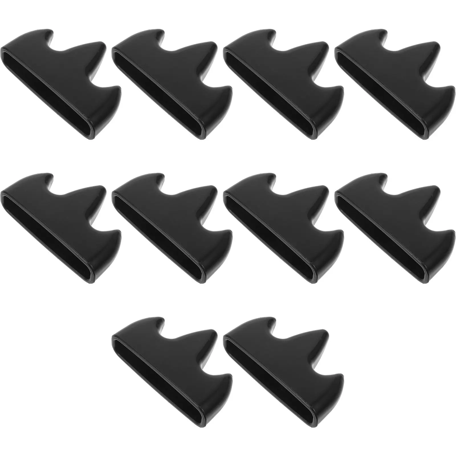 10 Pcs Mountain Pen Holder Plastic Calligraphy Brush Rest Writing Supplies Study Accessories Watercolor Paintbrush