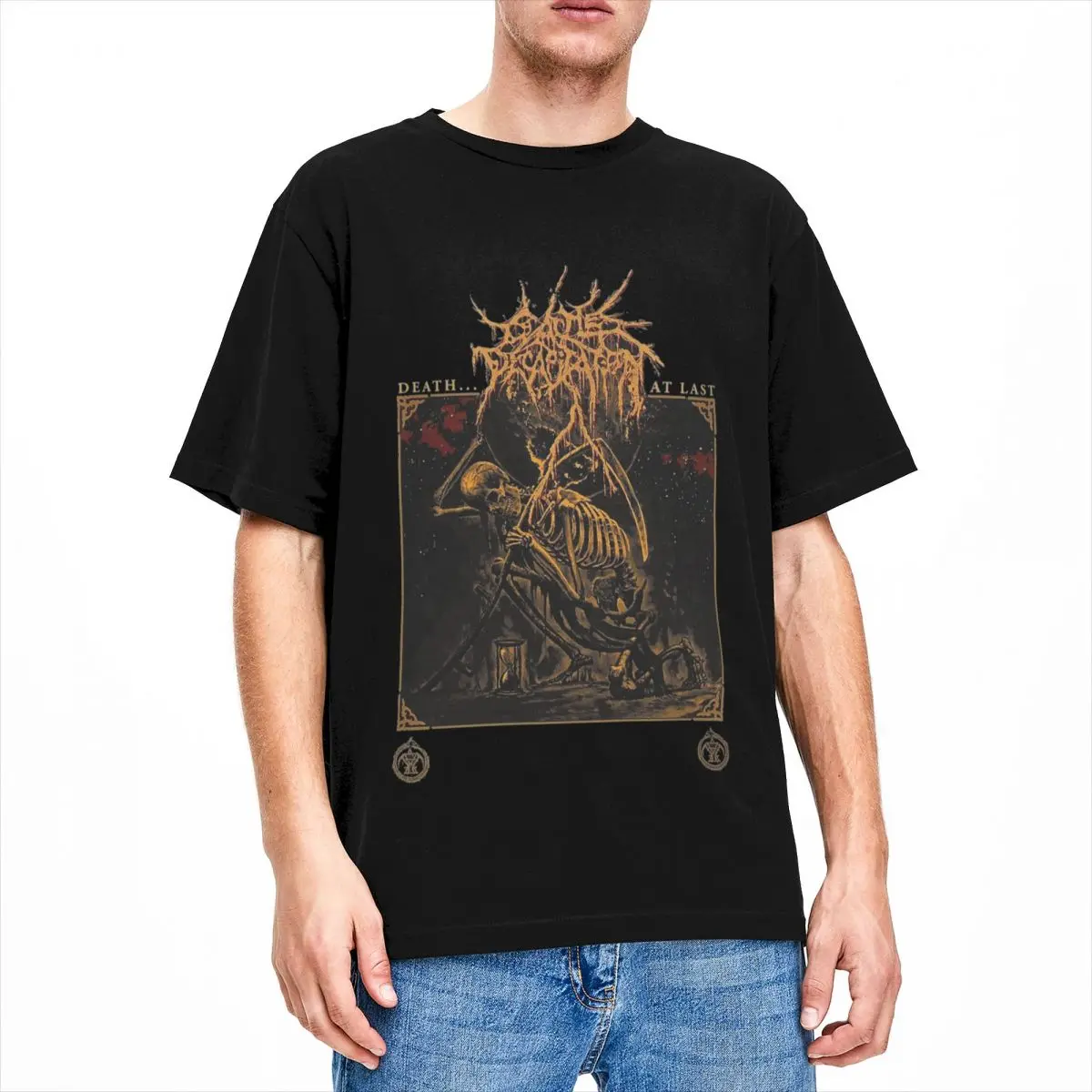 Casual Cattle Decapitation Band Tour T-Shirts Men Women Pure Cotton Tees Shirt Plus Size Tops