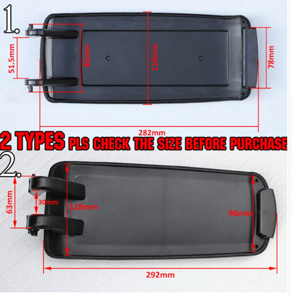 Fit For Audi A4 S4 B6 B7 A6 C6 Armrest Arm Rest Center Console Storage Box Lid Cover Car Interior Styling 2000 2002-2007 2008