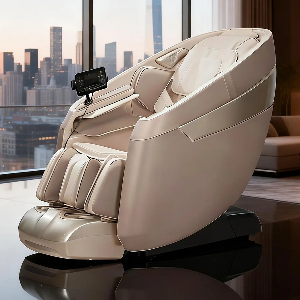 

Массажное кресло ChariMassage Chair 2025, новый дизайн, роскошное массажное кресло с фиксированной точкой, массаж с нулевой гравитацией для всего тела