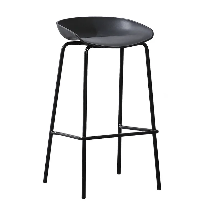 Modern luxury classic metal frame high-bar stools and chairs, kitchen, corner café