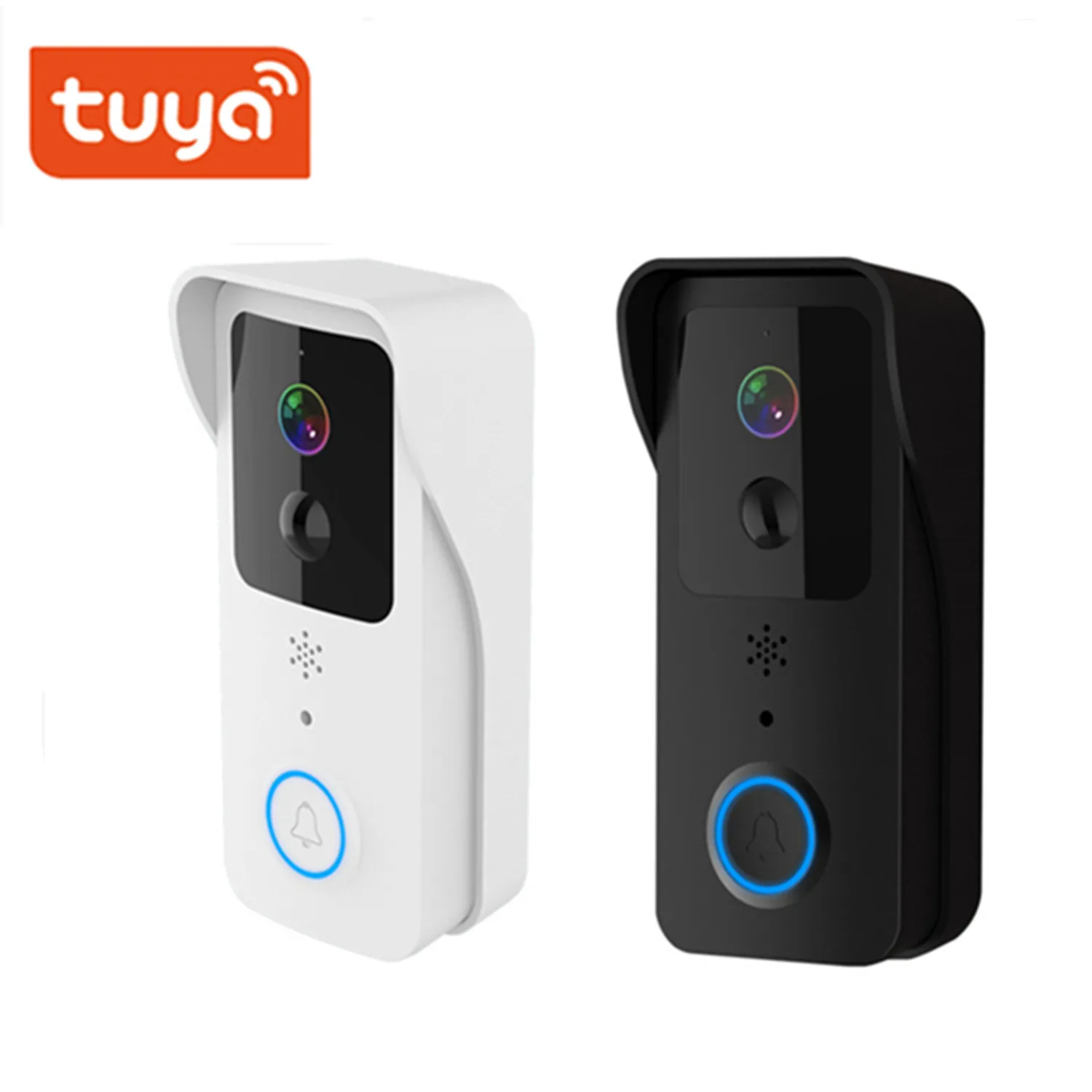 2MP 1080P  5G Tuya Battery Power WIFI IP Doorbell Visual Video Door Phone Long Time Standby Intercom Door Entry Peephole Viewer