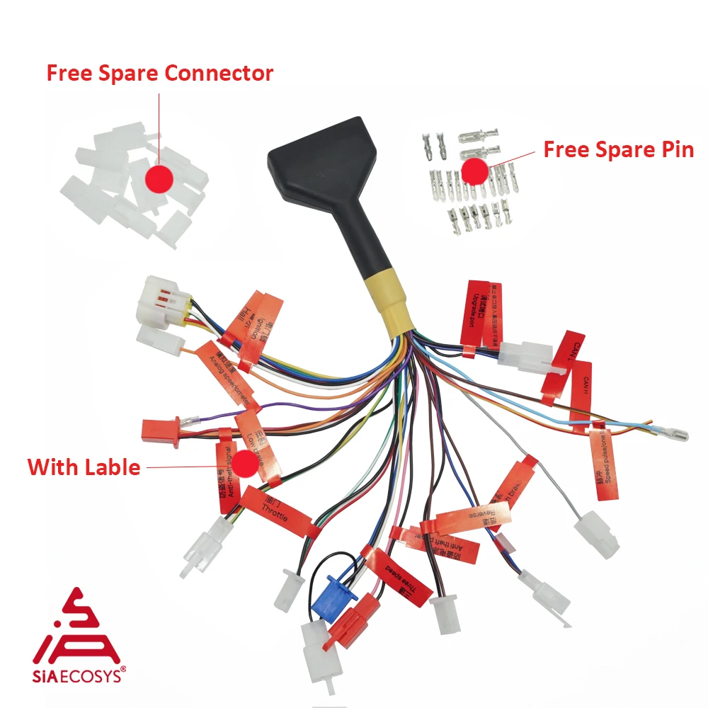 SIAECOSYS muslimith CAN Controller moto elettrico programmabile 72V 120A per motore ad alta potenza