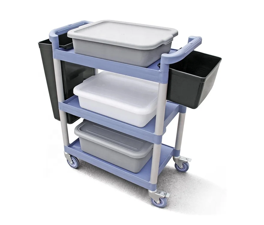 Carrello di servizio in plastica 2025 Doppio secchio per le pulizie commerciali Hotel Rubbermaid Carrello per la pulizia della raccolta della Janitorial