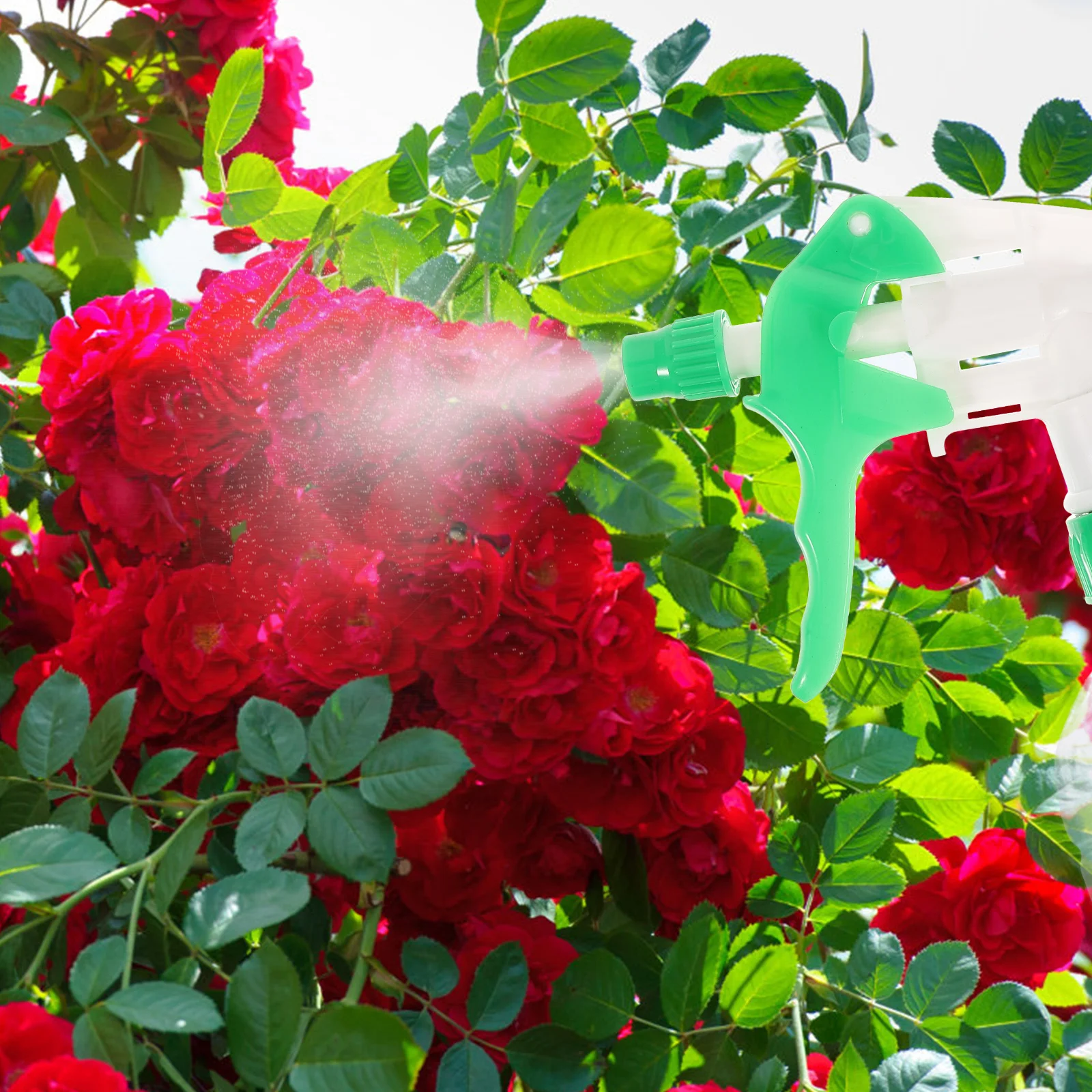 

10Pcs Hand Button Nozzle Water Nozzles Comfortable Install Long Straw Design for Gardening Cleaning Water Nozzles