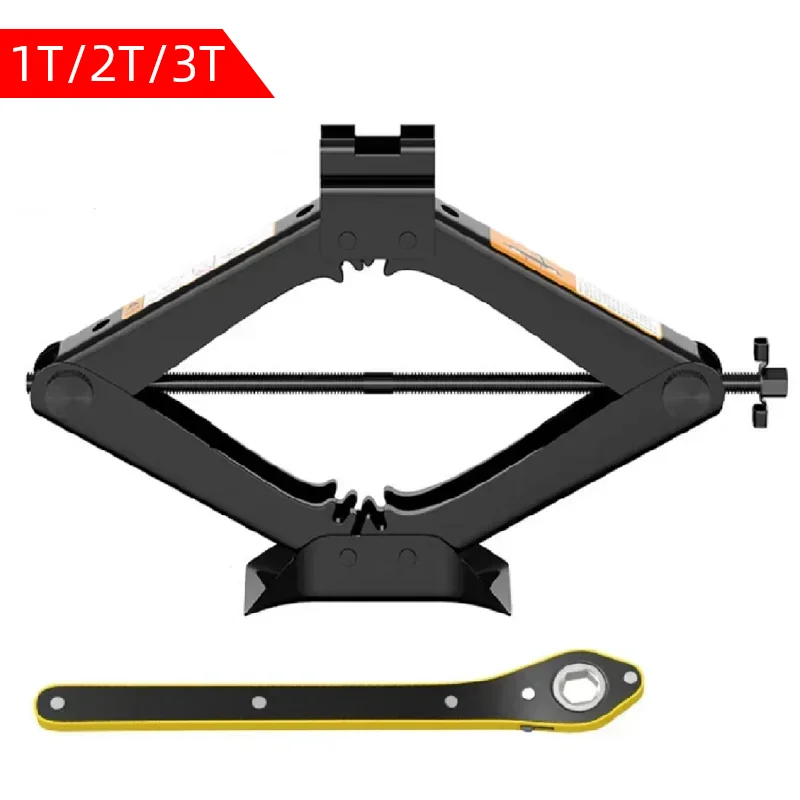 Portable Hand Crank Car Jack Hydraulic Vehicle Jack for Sedan Tire Changing Emergency Roadside Lifting Tool for Car