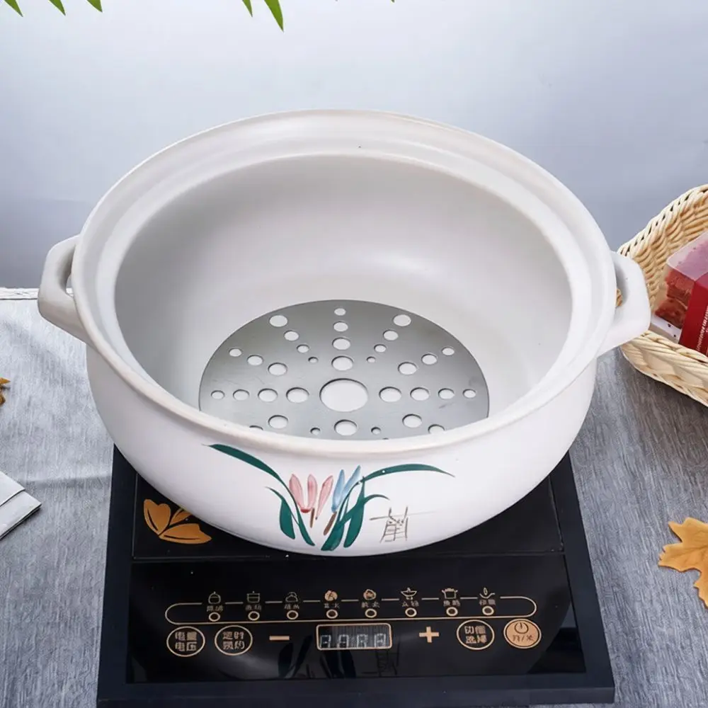 Thermal Conduction Plate For Induction Stove Use With Ceramic Pot Cookware Kitchen Stainless Steel Adapter Tool
