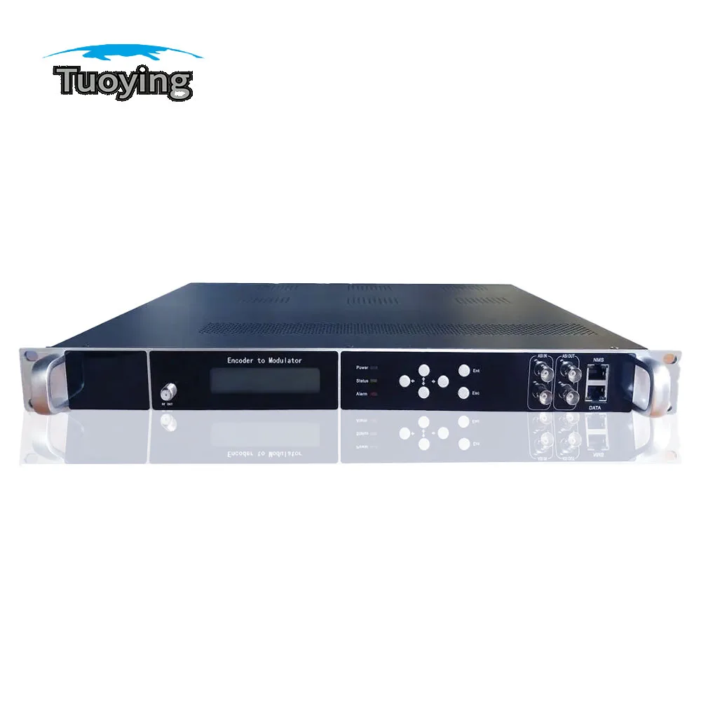 16-channel HD encoder modulator HDMI to RF DVB-T DVB-C ATSC ISDBT IP ASI input TV system front-end equipment HDMI to ip