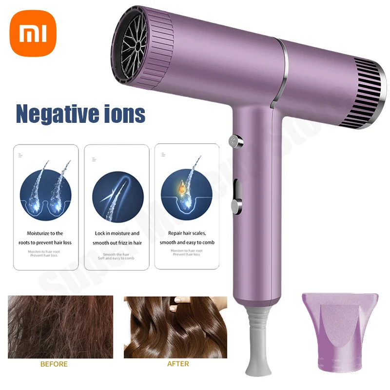 Xiaomi Hair Dryer Fast Drying Professional High Speed Electric Turbine Drying Constant Temperature Design Without Damaging Hair