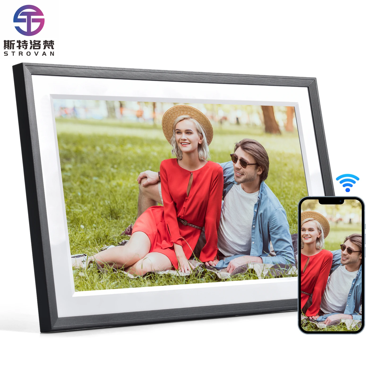 

10 Inch Screen Picture Frames App Digital Photo Frame WIFI