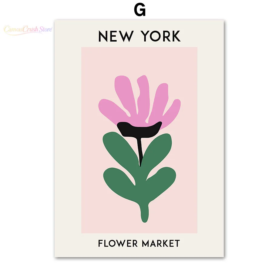 Abstract Andy Warhol Wall Art Matisse Hasui Kawase Posters and Prints Flower Market Living Room Canvas Painting Mural 2026