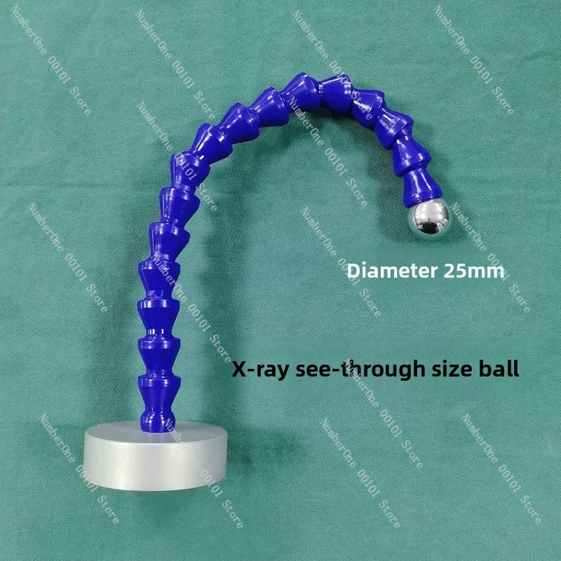 X-ray fluoroscopy size measurement / reference ball DR positioning ball