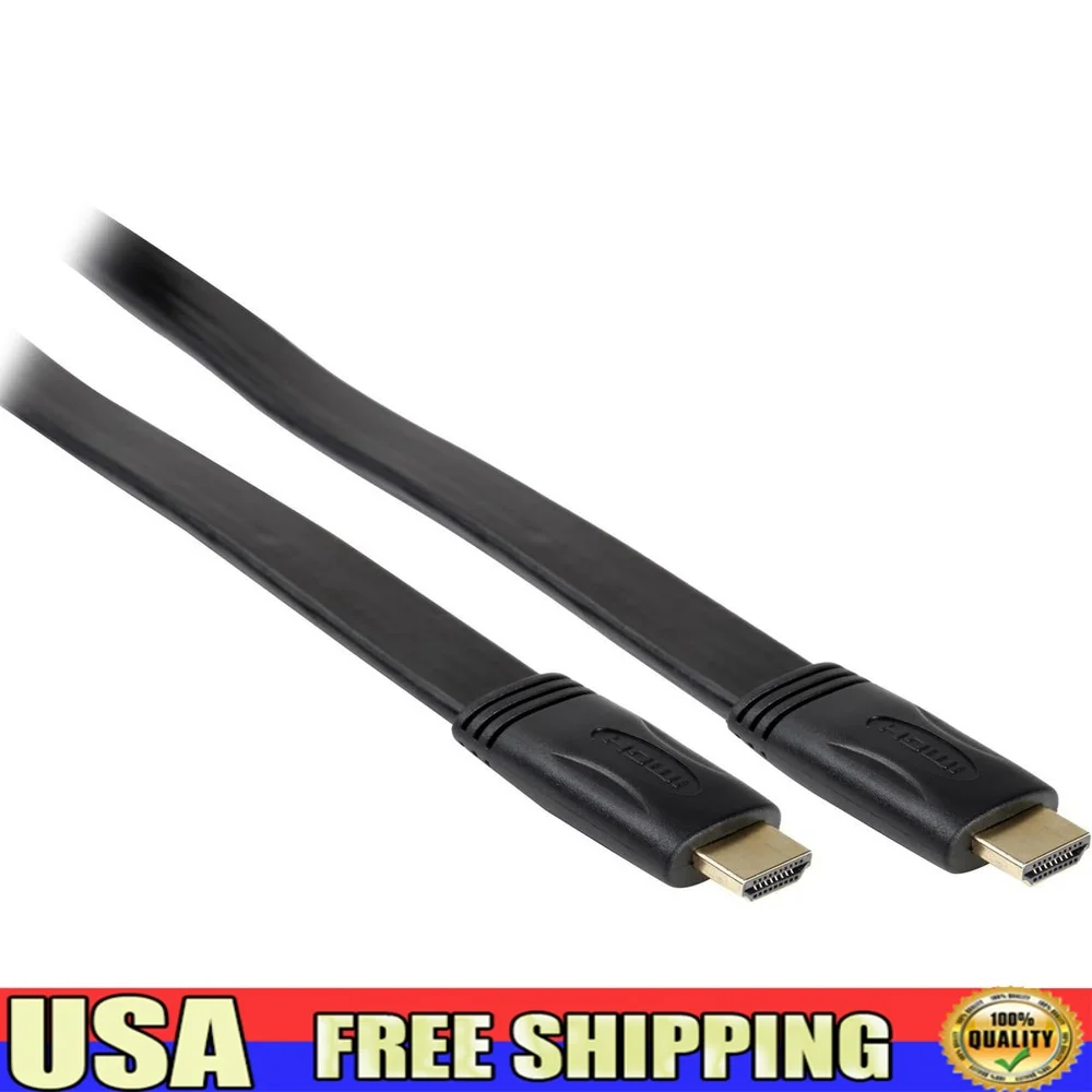 

Высокоскоростной 25-футовый HDMI-кабель с позолоченными разъемами Ethernet Ultra HD 4k x 2k «папа-папа» Потоковое аудио-видео