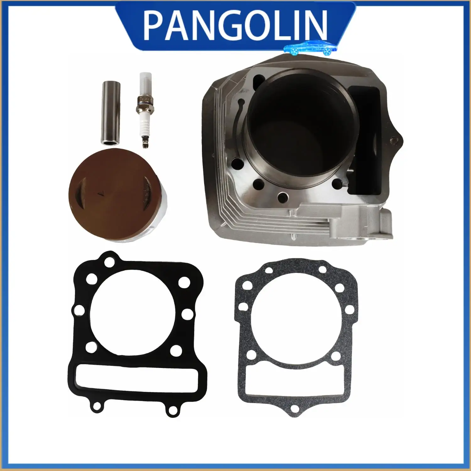 

PANGOLIN Cylinder Piston Kit For Kawasaki Prairie 300 KVF300B 1999-2002 Models Complete Set Engine Piston Sleeve Rebuild Parts