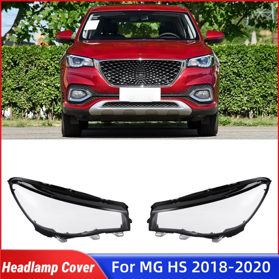 

For MG HS 2018 2019 2020 Car Products Front Lamp Glass Glass Lamp Shell Car Front Headlight Lens Cover Lights Shell
