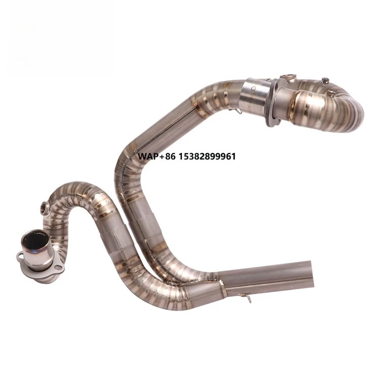 For Scrambler 800 MONSTER 797 Motorcycle Exhaust Escape Modified Titanium Alloy Front Pipe Connect Original Muffler