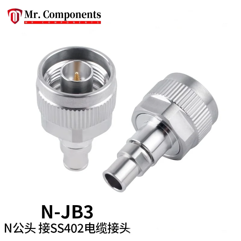 1 قطعة موصل Rf SS402 كابلات الموصلات ، الفولاذ المقاوم للصدأ N-JB3 ذكر إلى SS402 محول جديد في المخزون