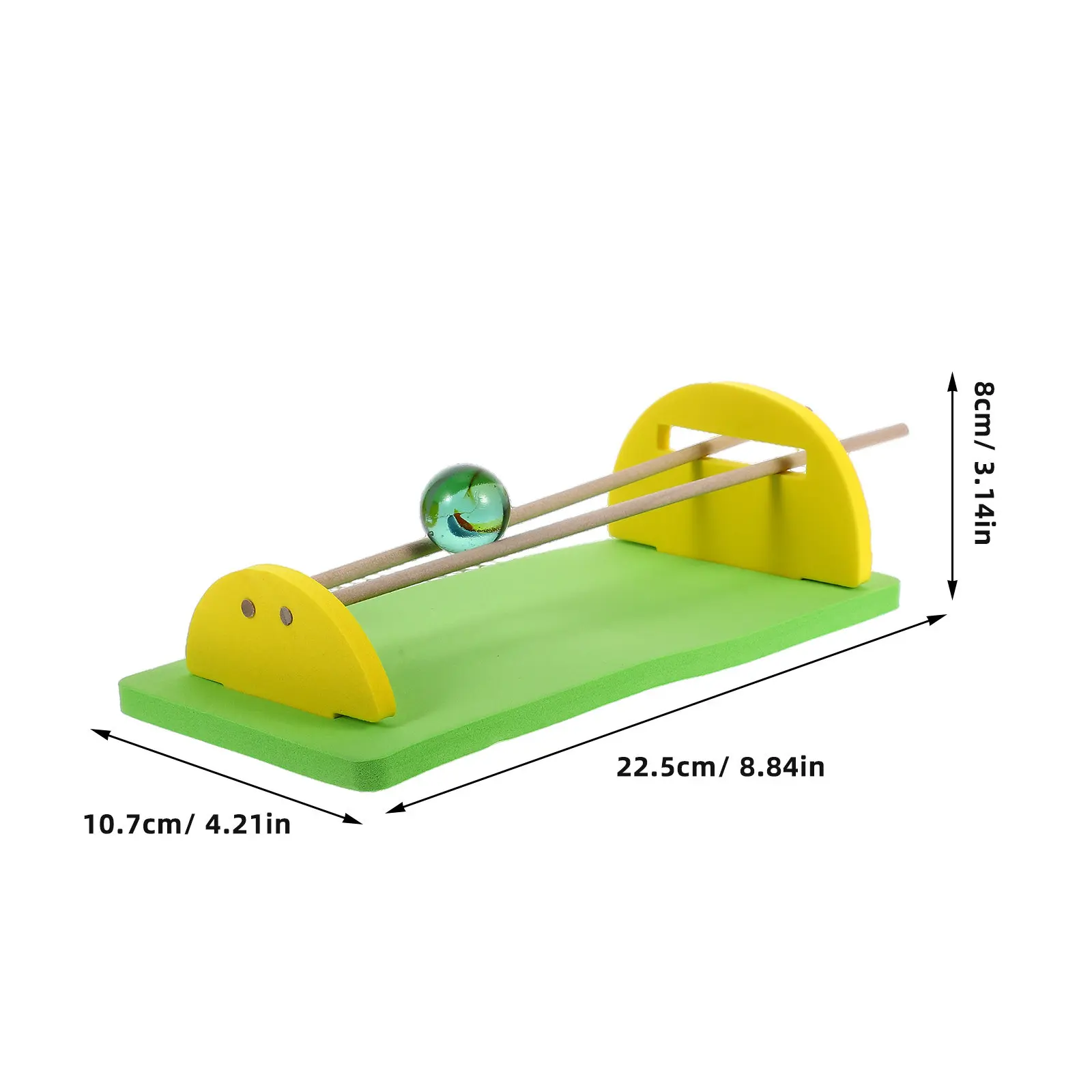 Double Track Science Education Kit DIY Physics Experiment for Elementary Students Tool Student Stem Kit