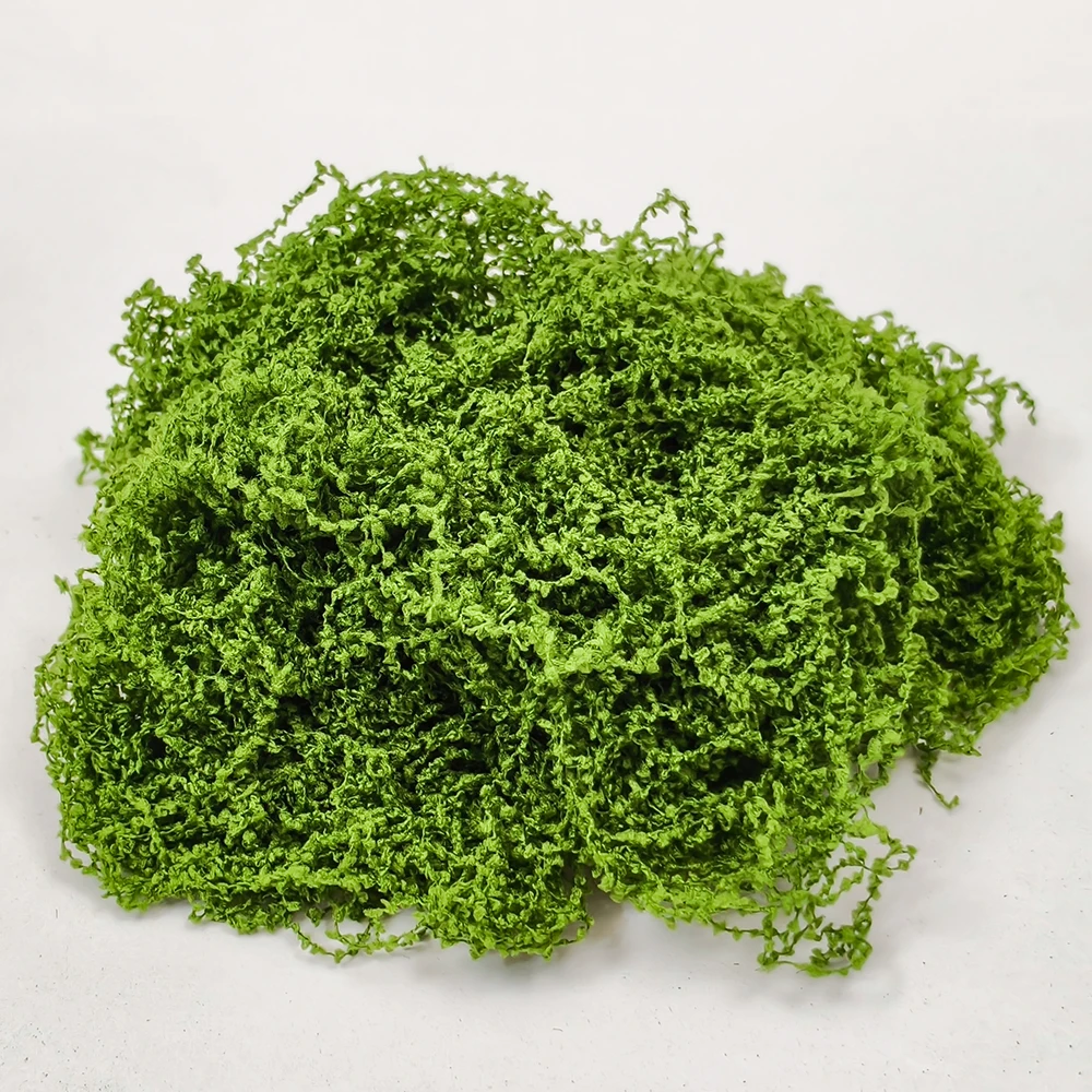 مصغرة الاصطناعي وهمية موس نموذج النباتات الخضراء الحياة الأبدية موس العشب DIY بها بنفسك الحرف حديقة المنزل المشهد العسكري ديكور 1 قطعة #5