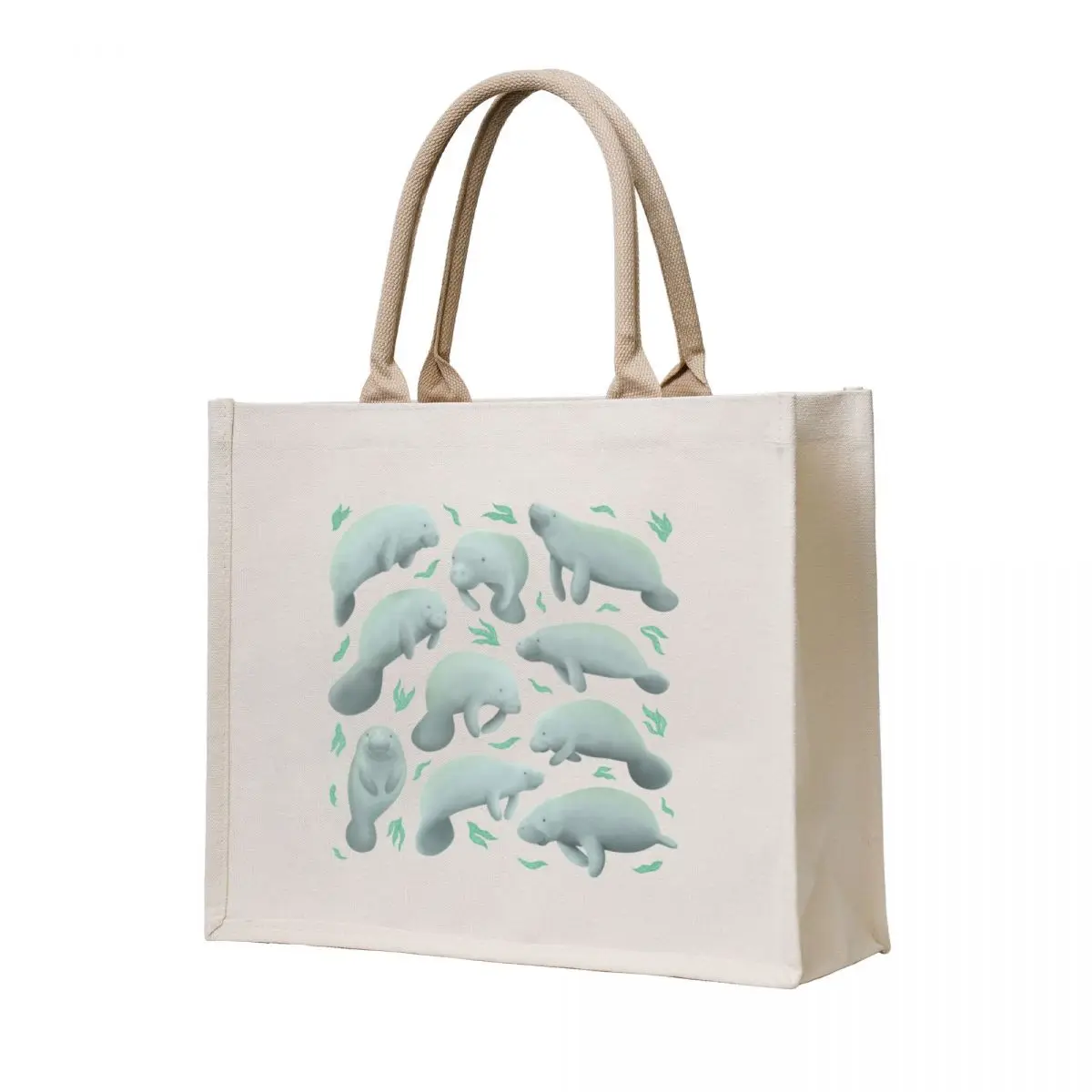 

manatees (blue) Tote Bag women bag tote bags cloth bags tote bag university