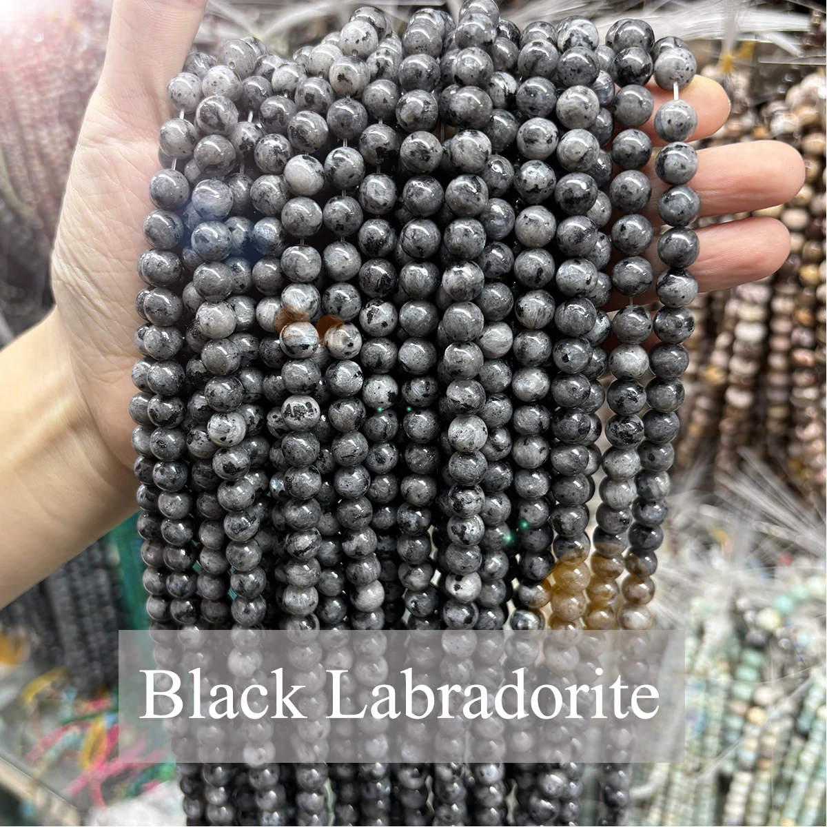 Czarne labradorytowe okrągłe k – Body Jewelry Diy recenzja i cena