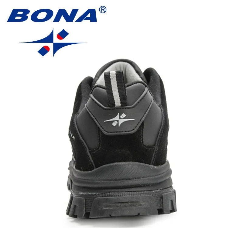 BONA 2023 Novos Designers Ao Ar Livre De Alta Qualidade Jogging Caminhada Sapato Mansculino Antiderrapante Resistente Ao Desgaste Respirável Sapatos