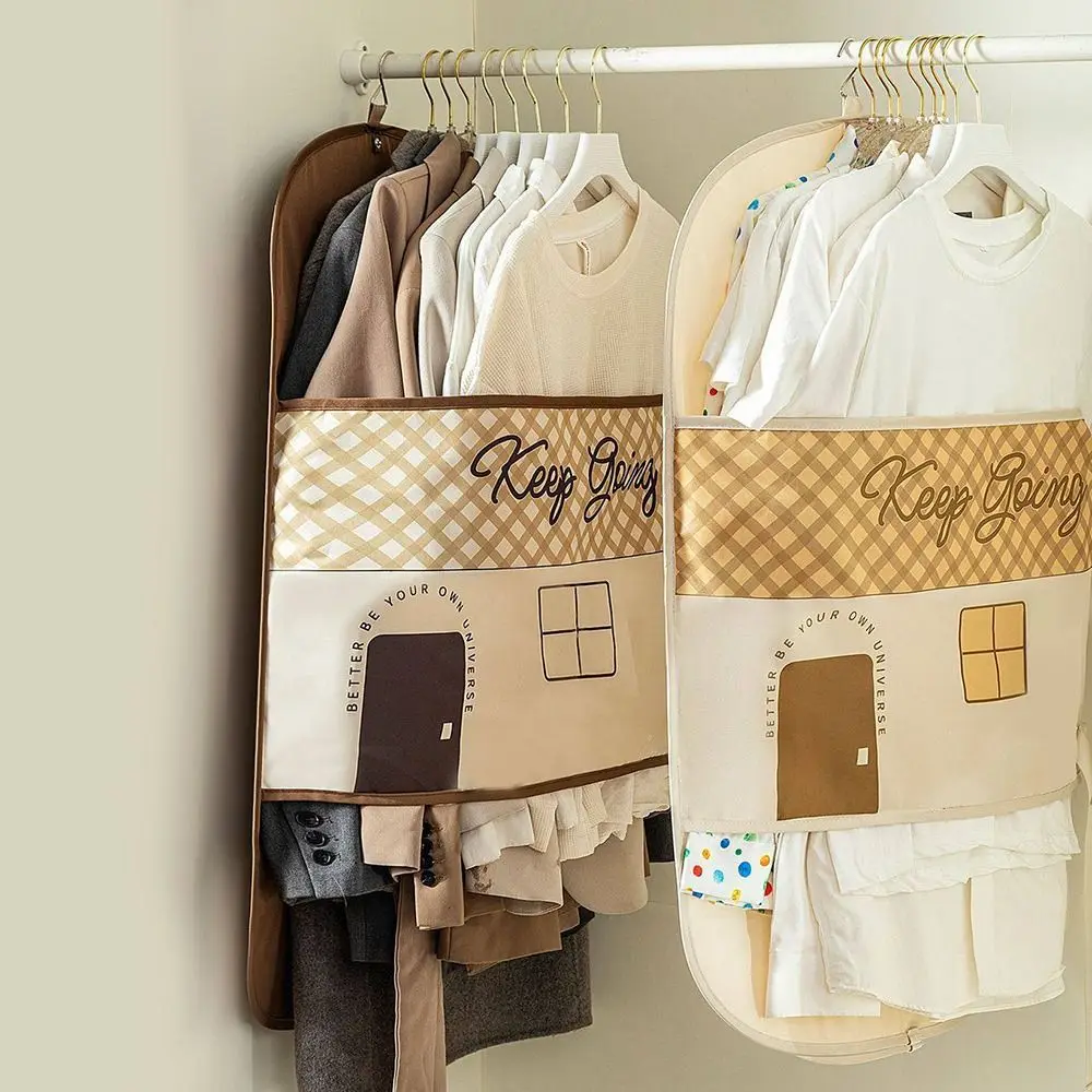Foldable Clothes Dust Bag Large Capacity Multi-Functional Down Jacket Storage Bag Clothes Organizer Reusable