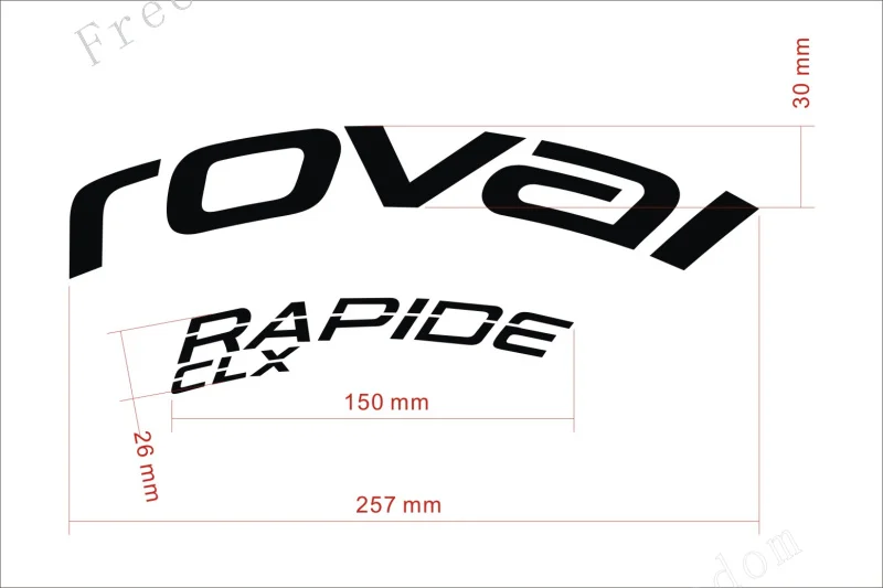 CLX high quality road bike stickers Road bike edge decal wheel cover edge decoration decal bike accessories