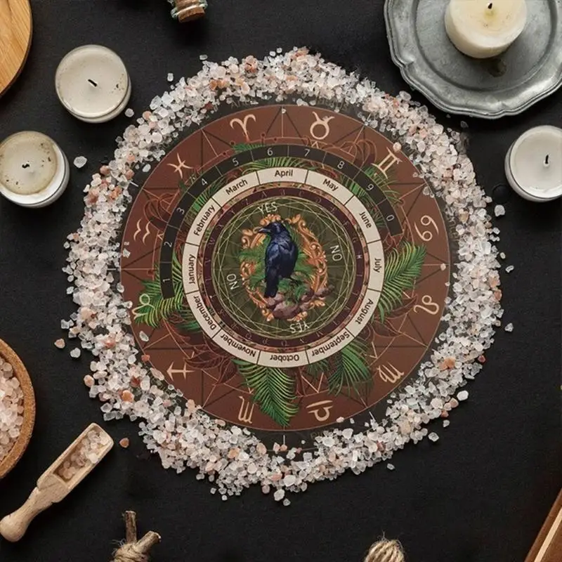 

652F Rubber Divination Board Witchcraft Supply for Party Board Game