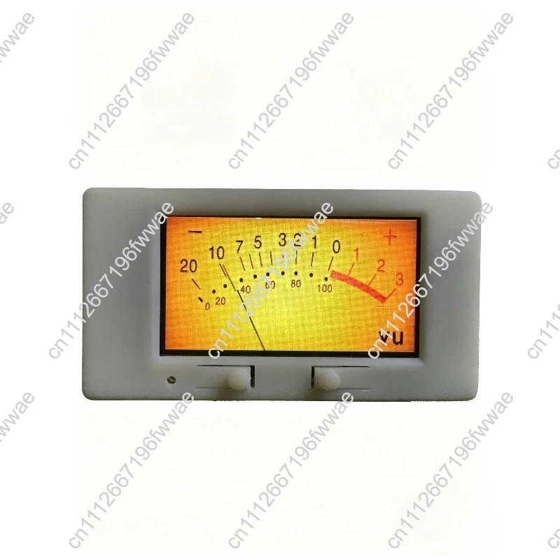 Amplifier Voice-Activated Pickup Module - Analog VU Meter & Color Audio Spectrum LCD Level Display