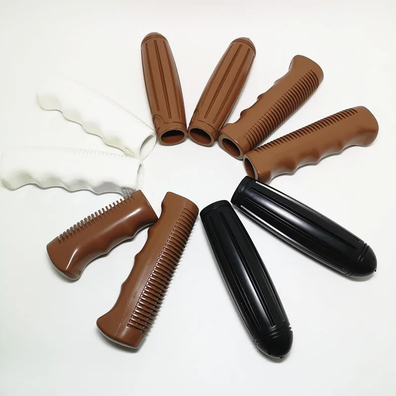 3pair/Lot Bike Grips Retro Vintage City Bicycle Grips Comfortable Classic Old Models Folding Non-slip Rubber Shock Absorbers
