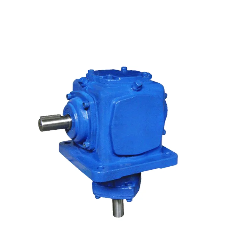 

Low MOQ Agricultural Machinery Spiral Bevel Gear Reducer for PTO Shaft Right Angle Gearbox Aluminium Commutator Spline Shaft