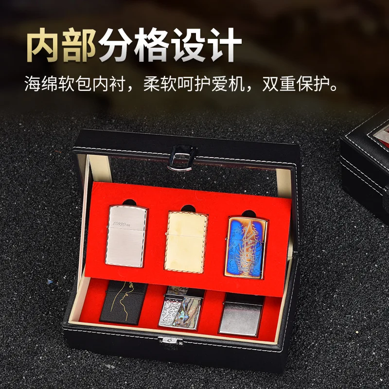 [Zhu Rong] Knapp YZ Double-layer Lighter Storage Box Display Storage Dust-proof Collection Box Storage Box