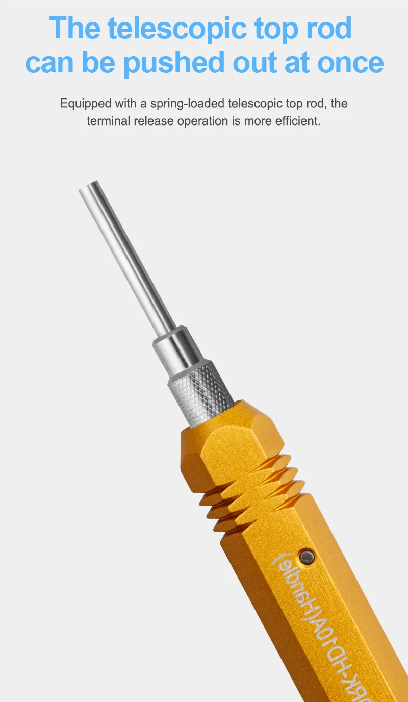 JRready DRK-HD10A(09990000012) HARTING Steckverbinder-Pin-Werkzeug-Set Kontaktentferner Werkzeug zum Ausziehen von Harting/TE Hochleistungs-HAN D 10A – Detail 5