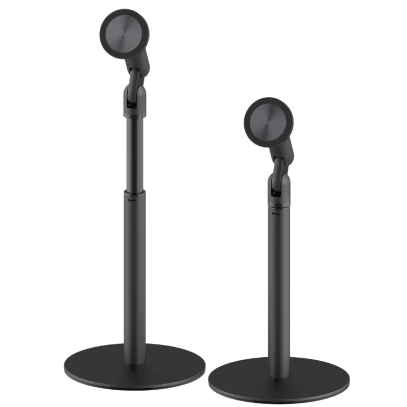 

Universal Metal Desk Magnetic Phone Holder 5-Axis Foldable Height-adjustable Mount Ideal for Ipad Table Iphone 17 16 15 14 13