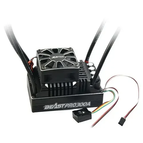 ZTW Beast Pro 300A impermeabile ESC 6-12S Lipo con doppio ventilatore per 1/5 Buggy Truck Rc ricambi auto