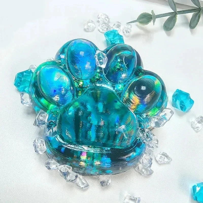 Taba Squishy Kat Poot Knijpspeelgoed Kawaii Sticky Squishies Fidget Speelgoed voor Verjaardagsfeestje Gunsten Nieuwigheid Dingen voor Kinderen Volwassenen ﻿ - afbeelding 1