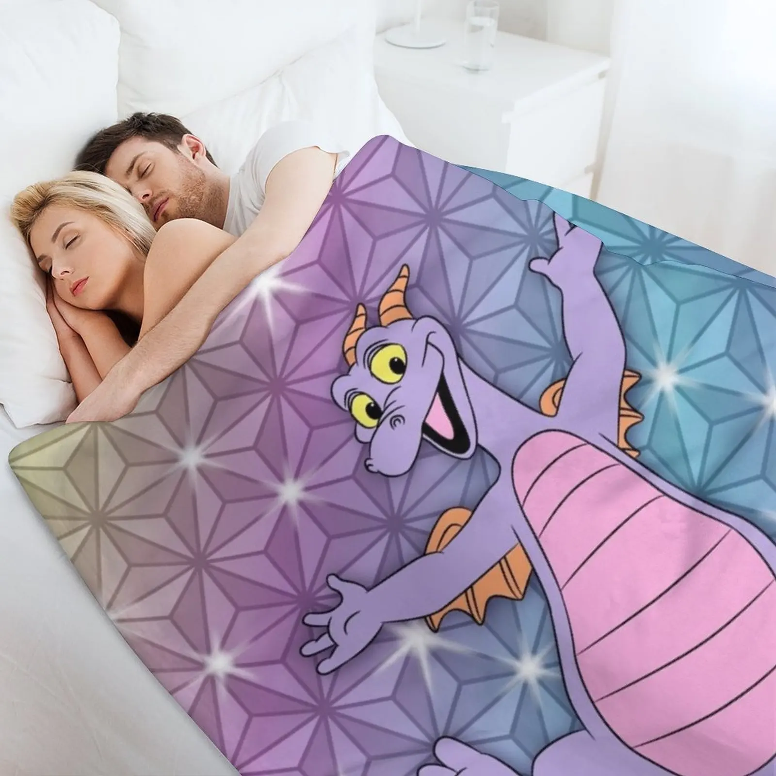 Epcot الشكل منارة السحر رمي بطانية طفل لينة كبيرة الحرارية للسفر الفاخرة مصمم البطانيات