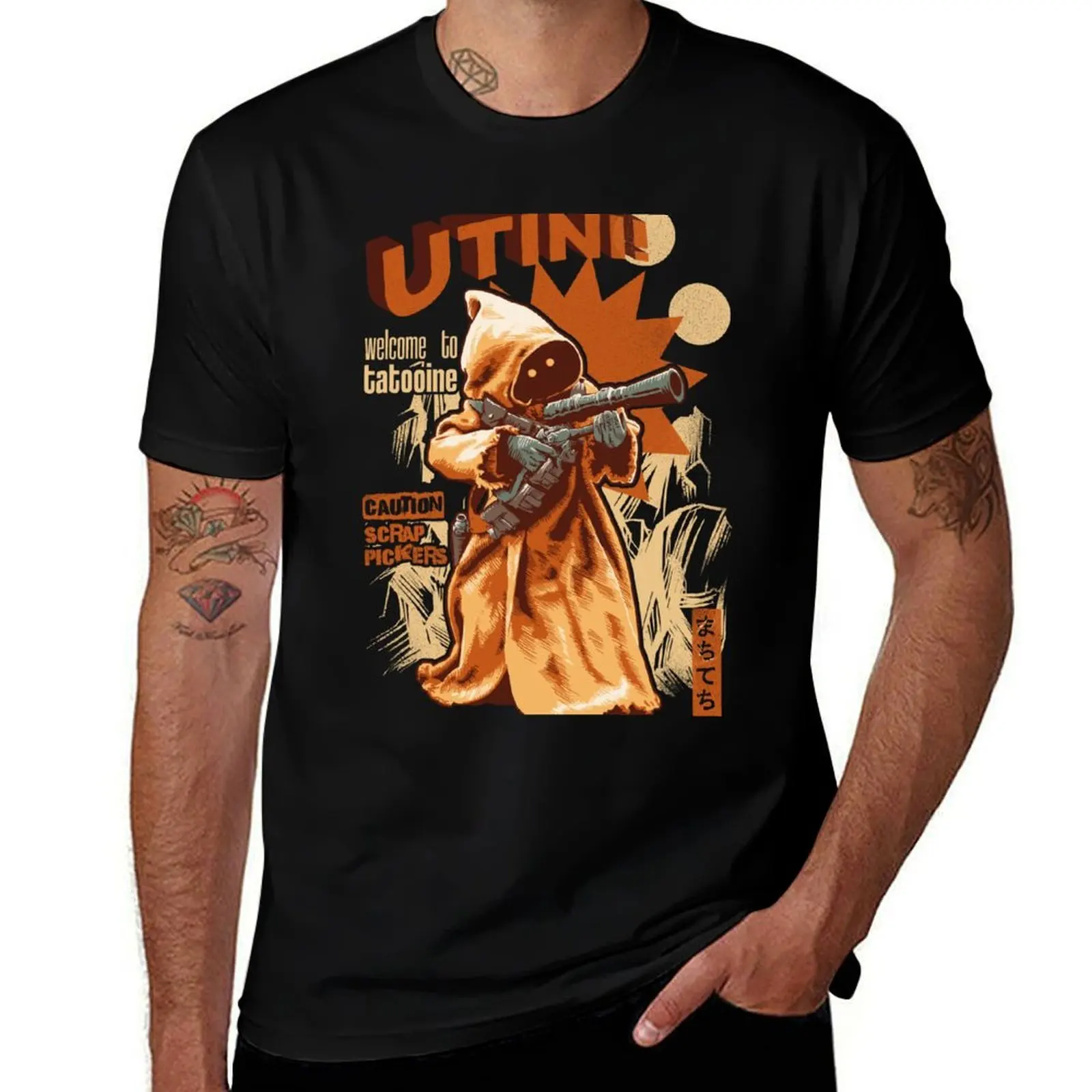 Utini! Jawa scrap pickers T-Shirt man t shirt graphic T-Shirt